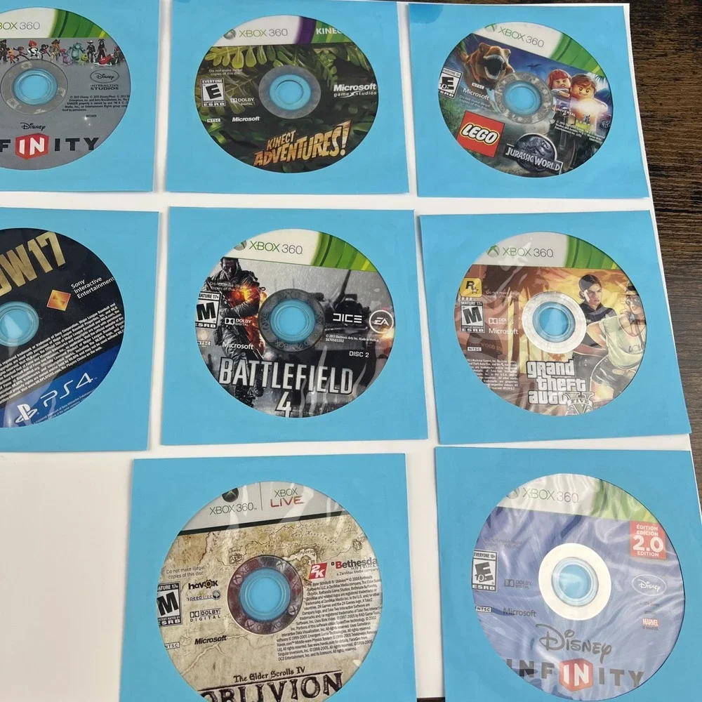 Multi Platform Loose Discs Video Game - Lot Of 50 - AS IS Untested Scratches #5